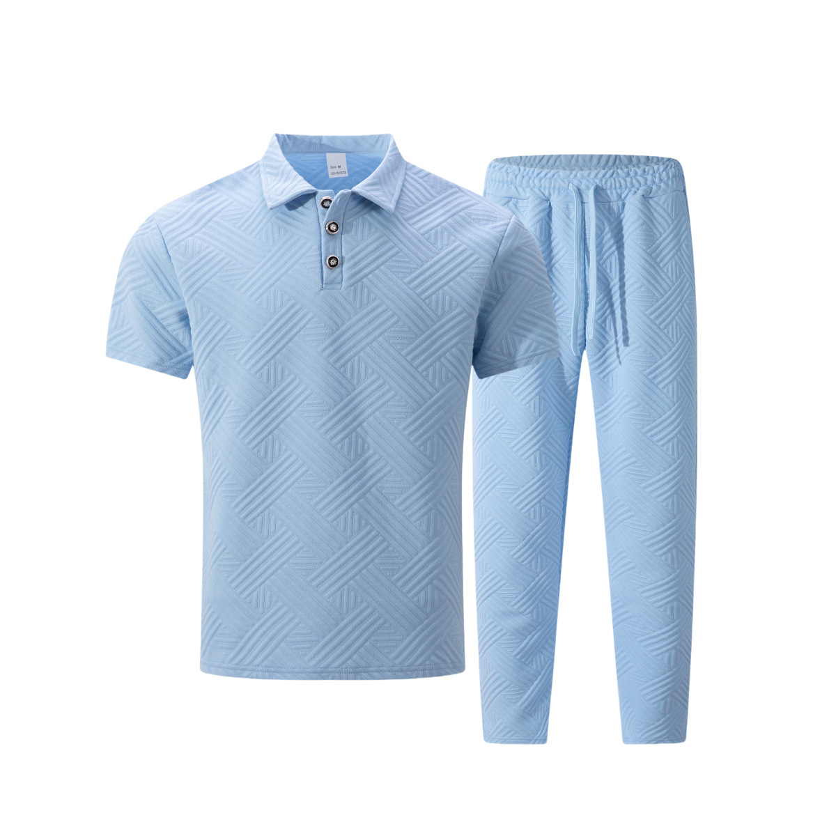 Casual Sports Set With Short Sleeve