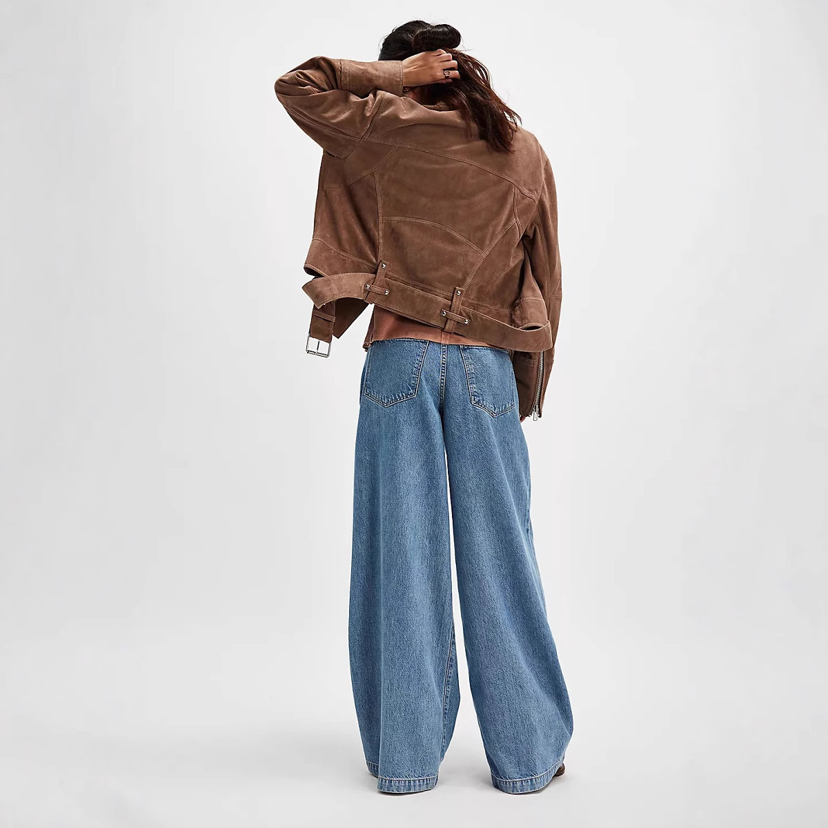 Casava Wide Leg Vintage Casual Jeans