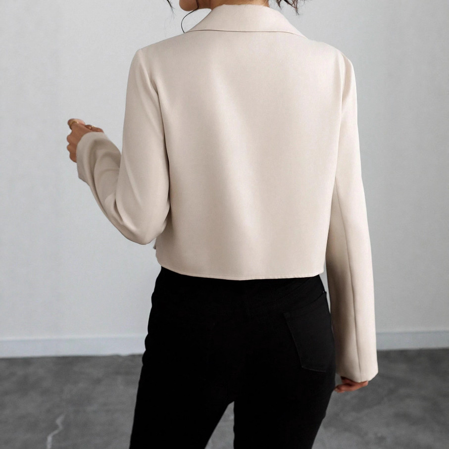 Blazer In  Elastane Fabric