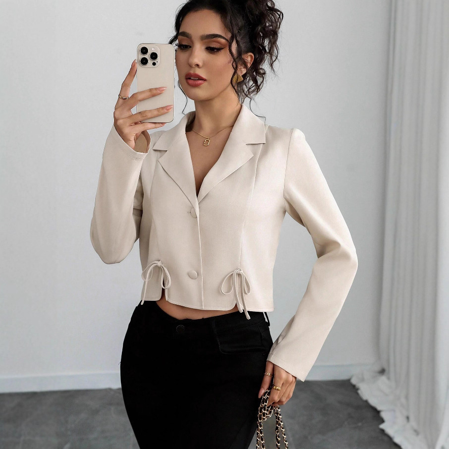Blazer In  Elastane Fabric