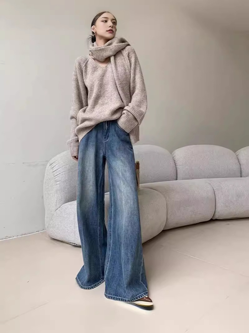 Casava Straight Cut Denim Pants