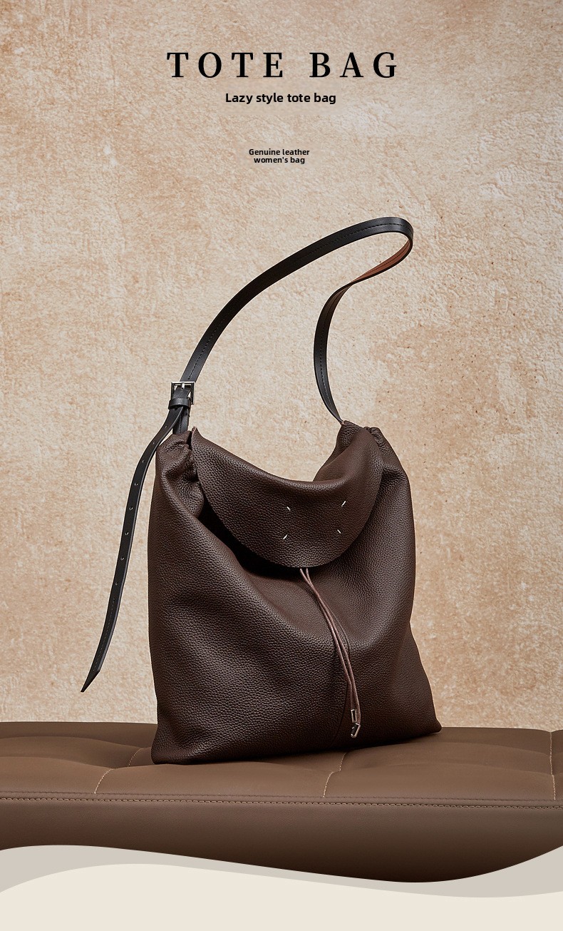 Women’s Square Genuine Leather Crossbody Bag In Classic Design