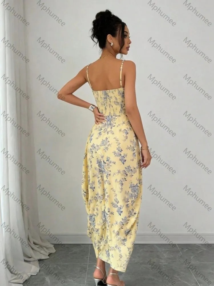 Floral Strap Dress