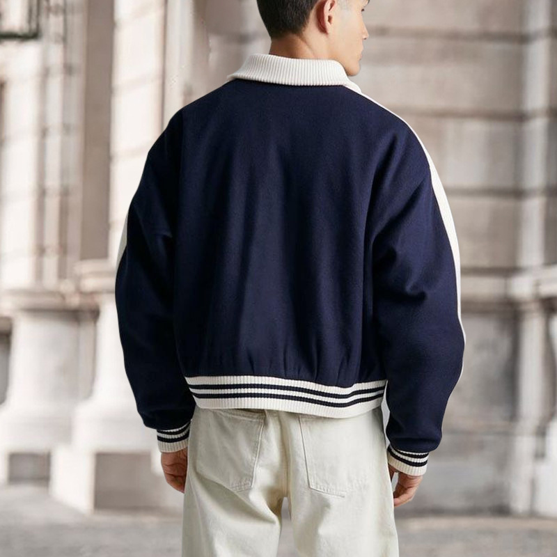 Jacket Tops Type Casual Occasion Turndown