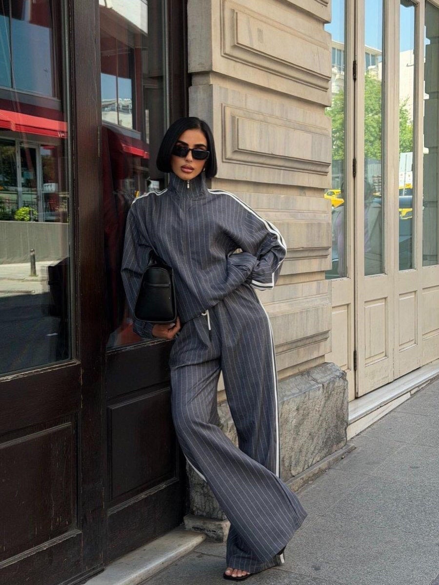 Sport Wide Leg Pants Co-ord Set
