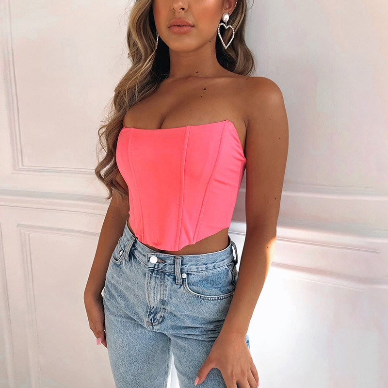 Casava BareGlow Strapless Backless Top