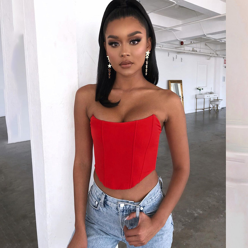 Casava BareGlow Strapless Backless Top
