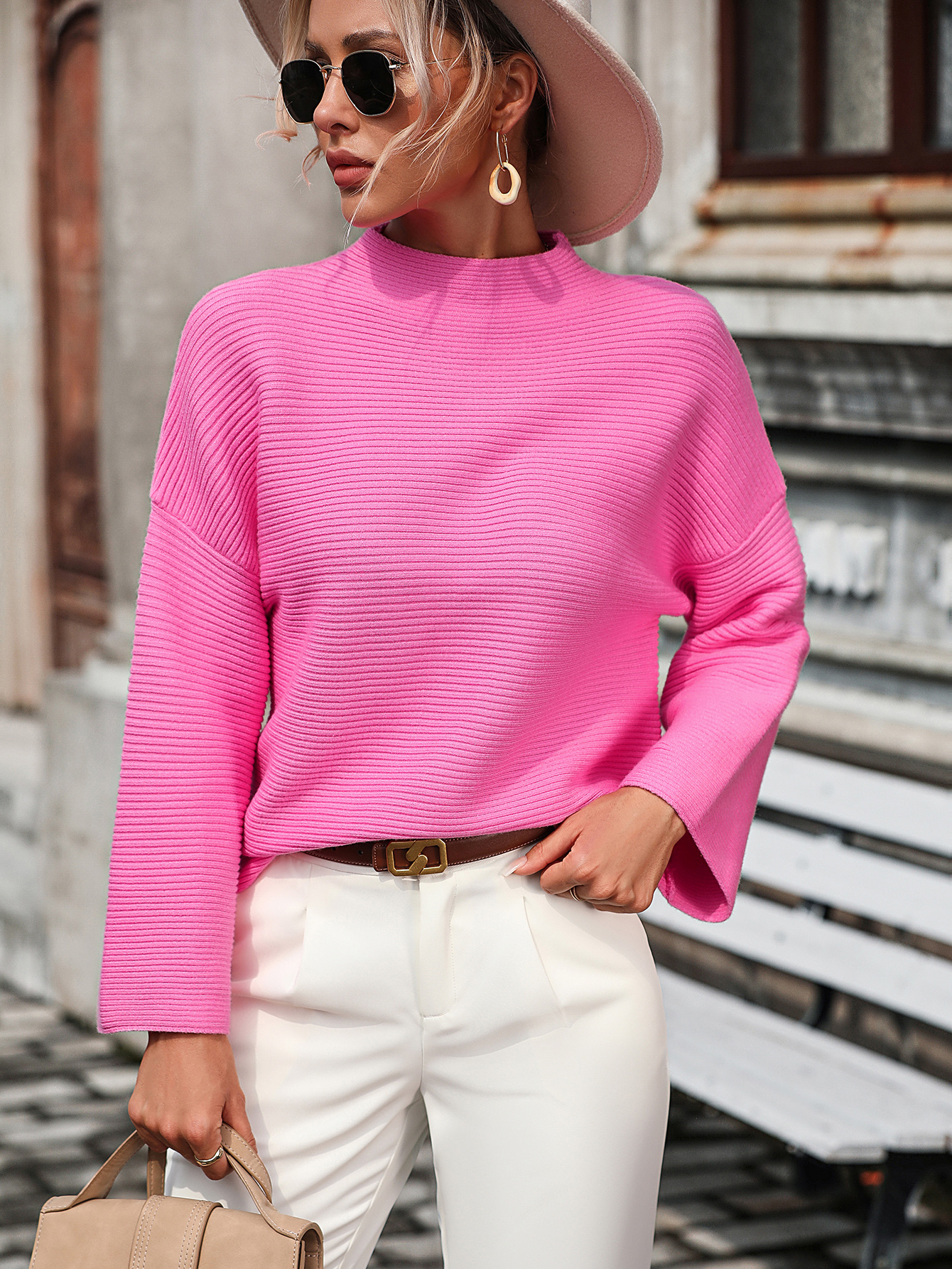 Nine Points Sleeve Sweater