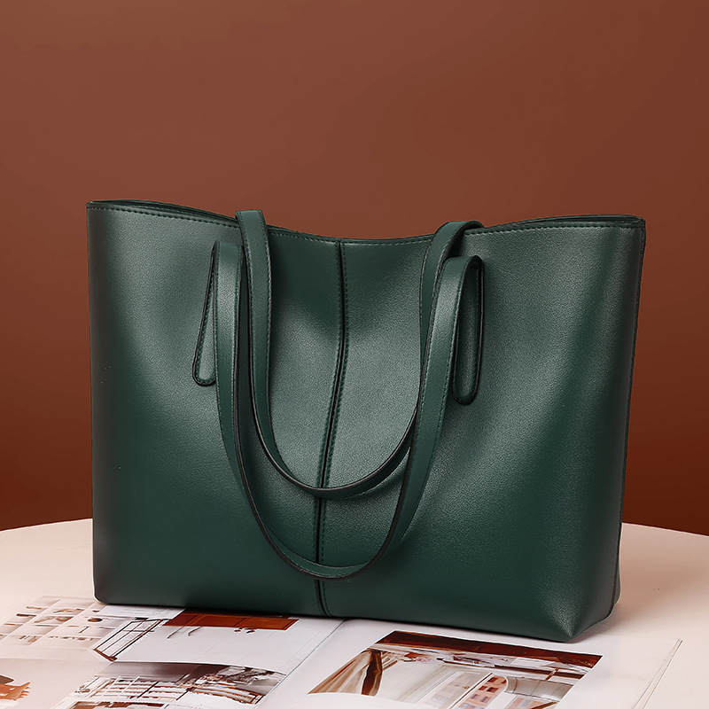 PU Leather Tote Bag For Women