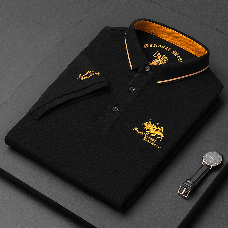 Short Sleeve Polo Shirt For Men