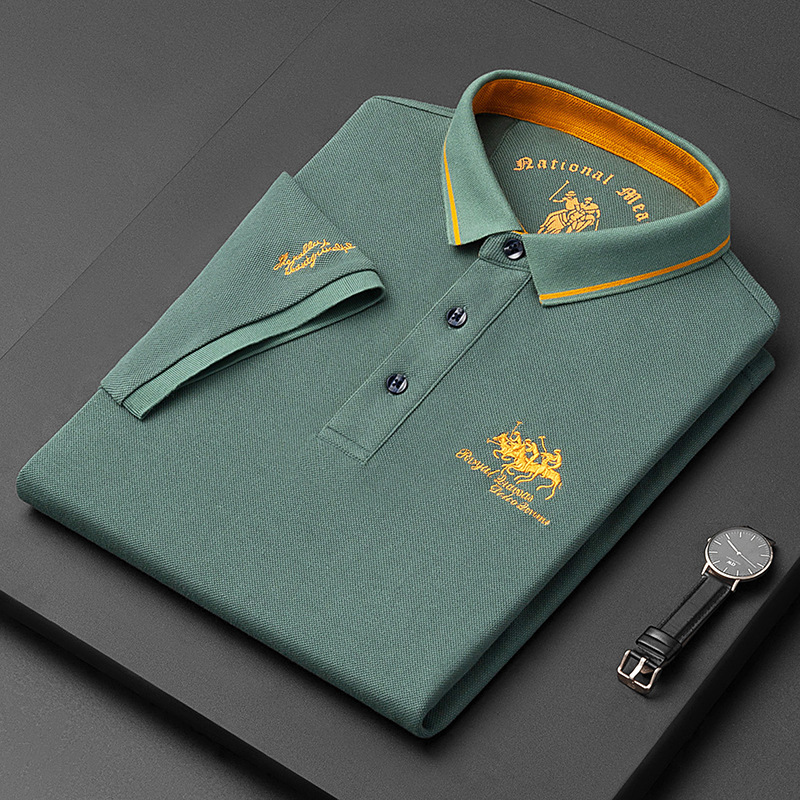 Short Sleeve Polo Shirt For Men