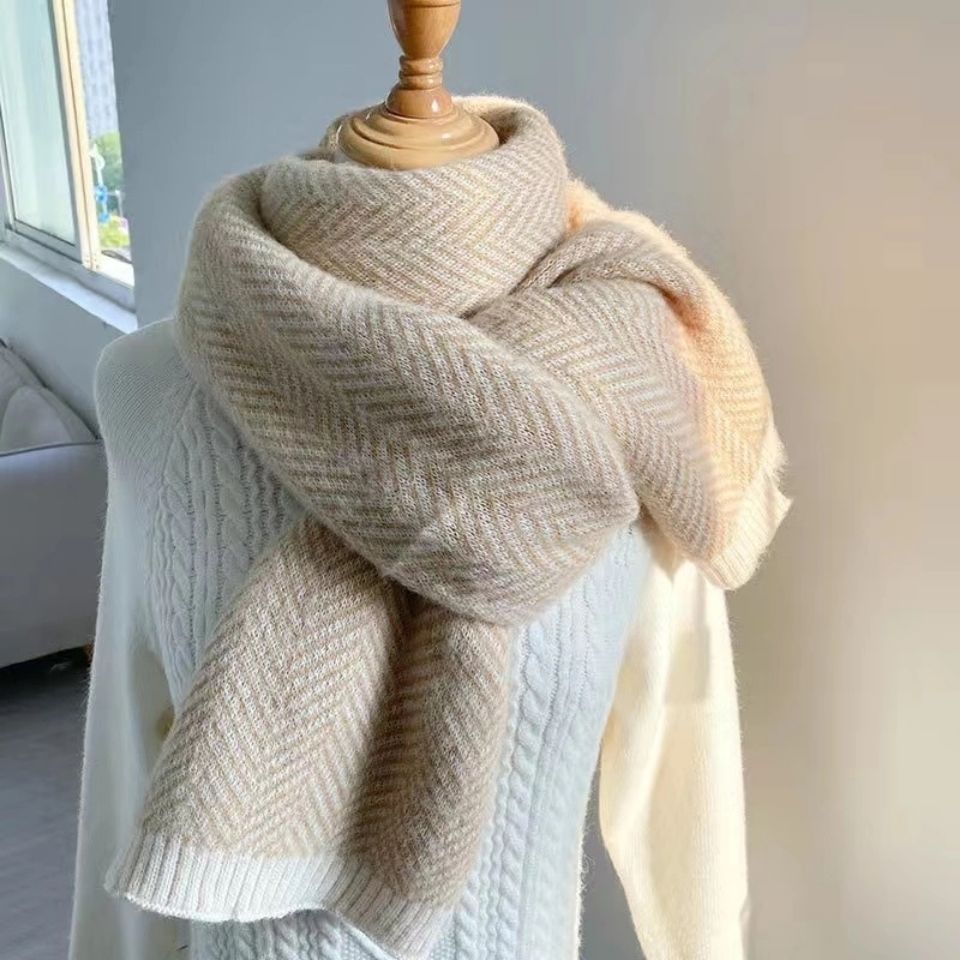 Casava High-End Plaid Scarf
