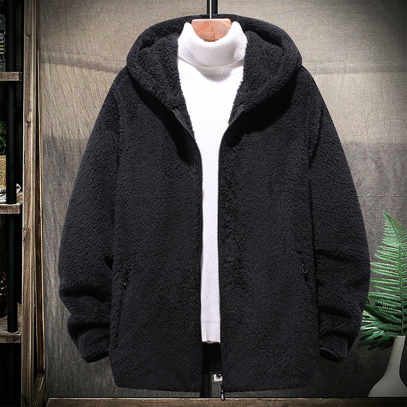Men's Solid Color Long Sleeve Pullover Sweatshirt