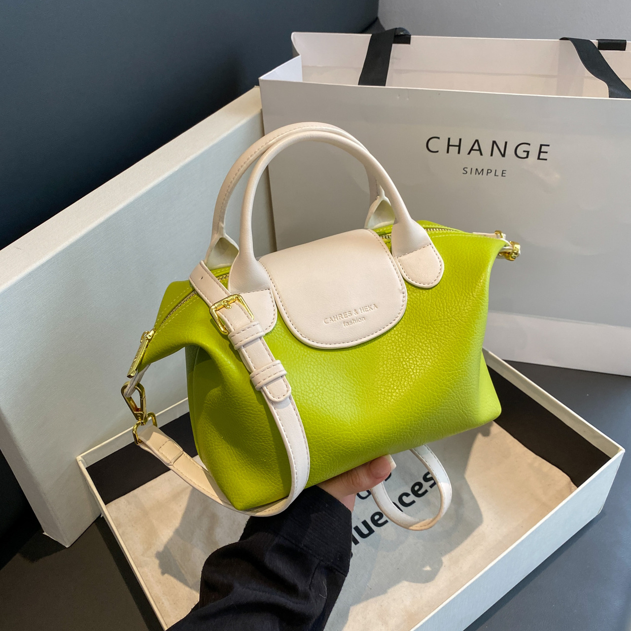 Faux Leather Bag