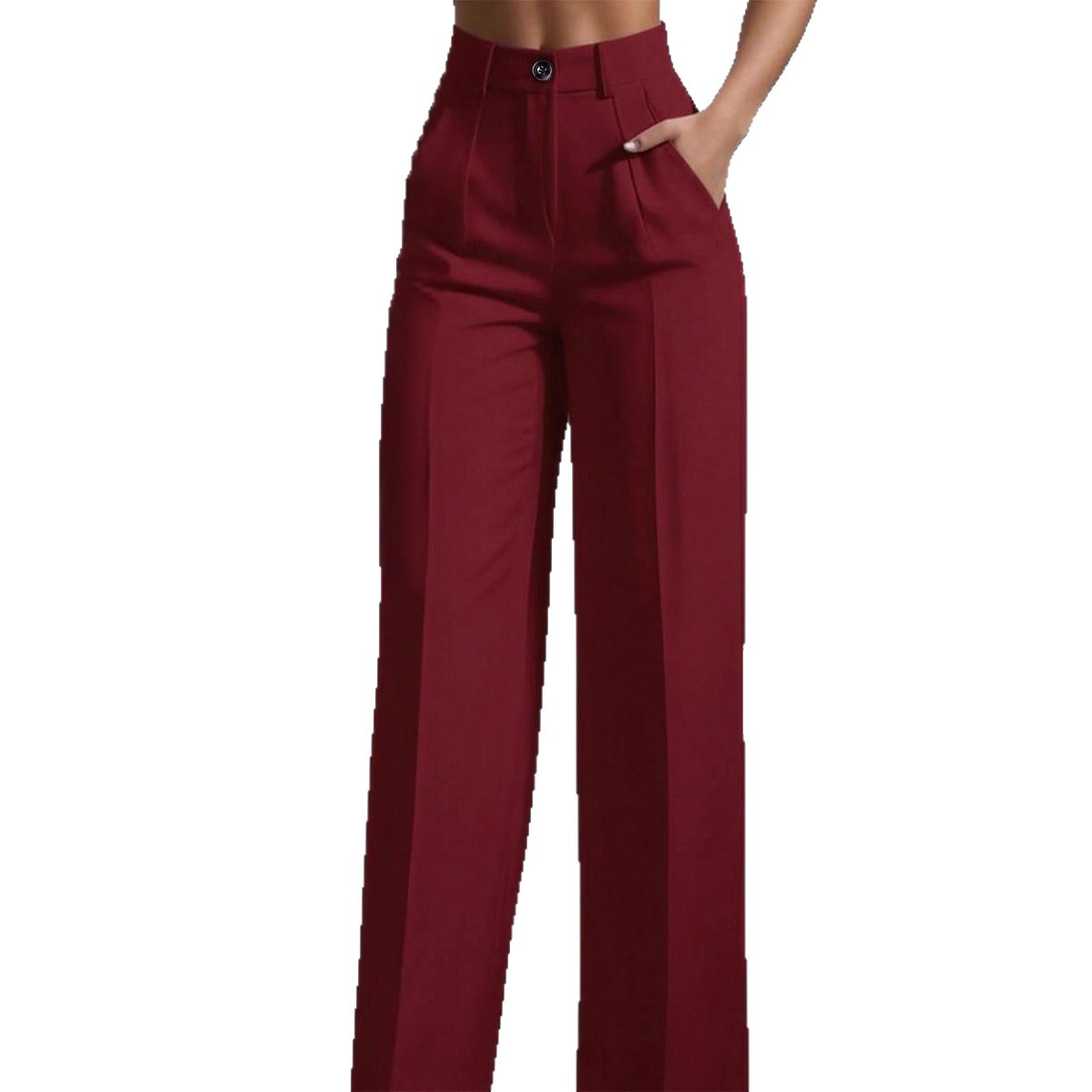 Casual Full Length Dress Pants