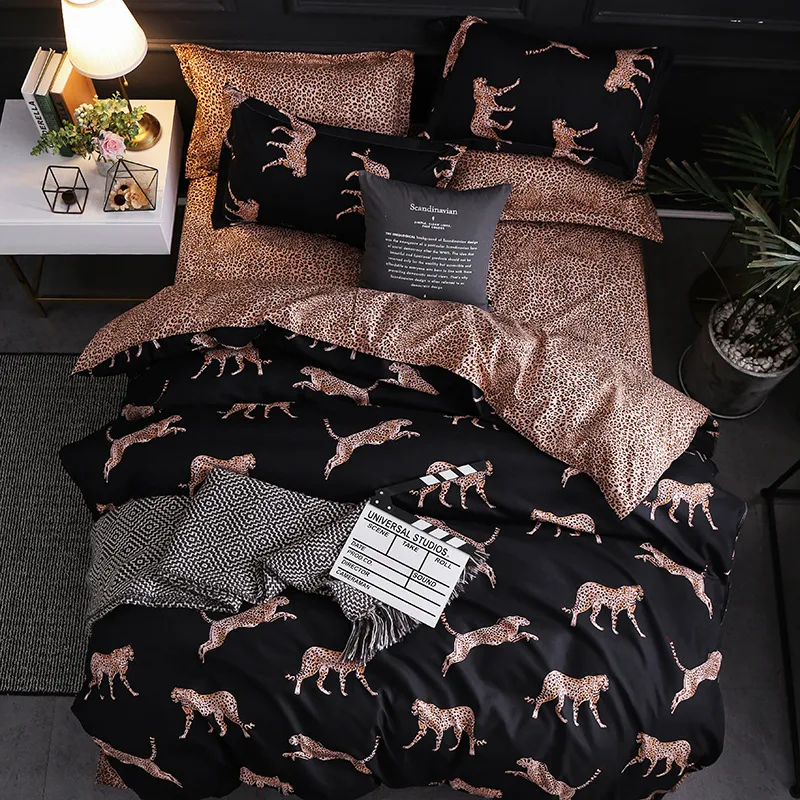 Casava Vacation Bloom Color-Block Bedding Set