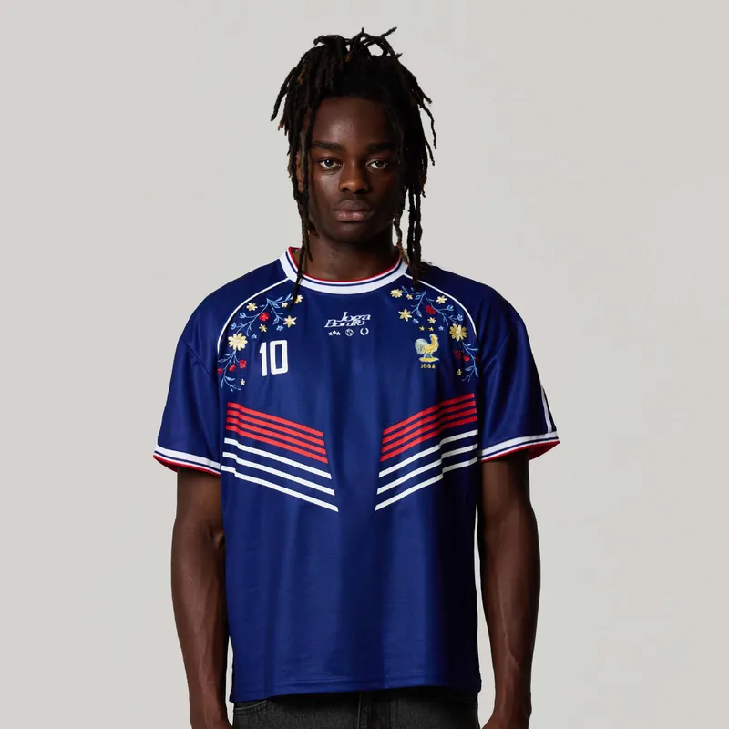 Men's Sport Polyester Football Jersey With Embroider